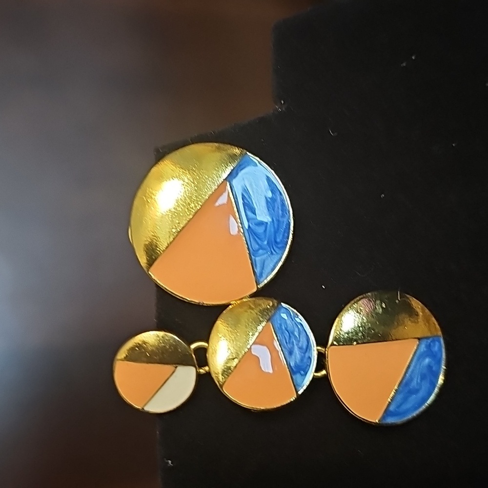 Sassy Jones Irregular Earrings (never worn)